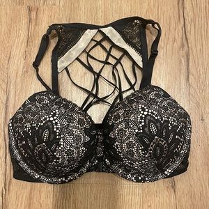 Front Closure Lace Bra